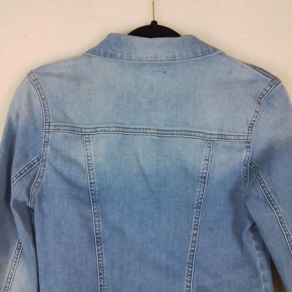 Mavi Jeans Trucker Jacket Size XSmall in Light Wash Denim - Picture 8 of 13